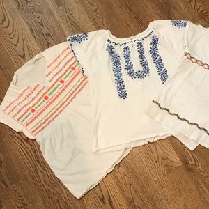 Three Zara girls tops, size 13/14